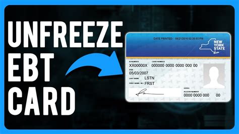 TIPS DIAL 215. . How to unfreeze ebt card